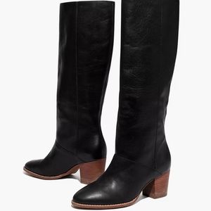 Madewell Tall Leather Kiki Knee High Boots